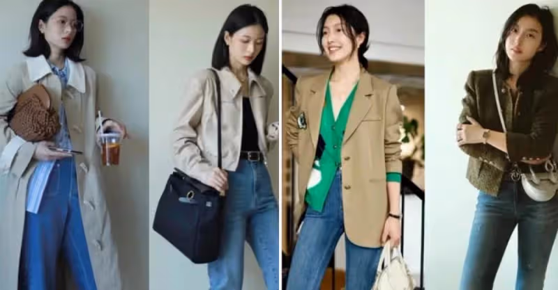 女人不管奔幾，「牛仔褲」才是最時髦的打扮， 記住4選4不選更美