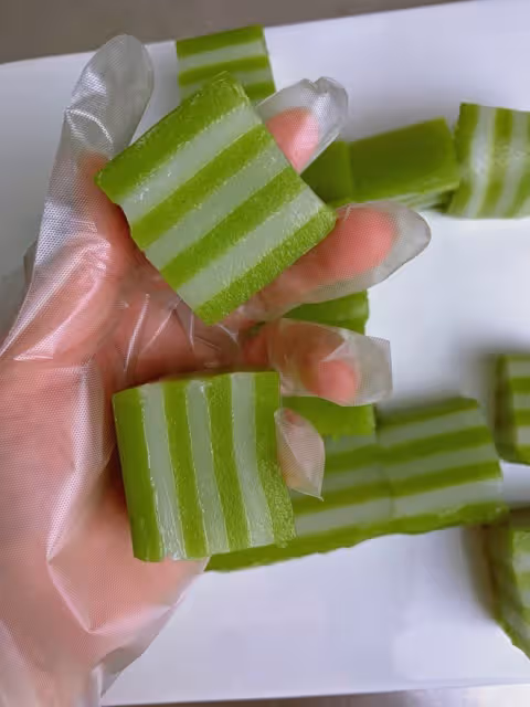 斑斕千層糕（木薯粉）