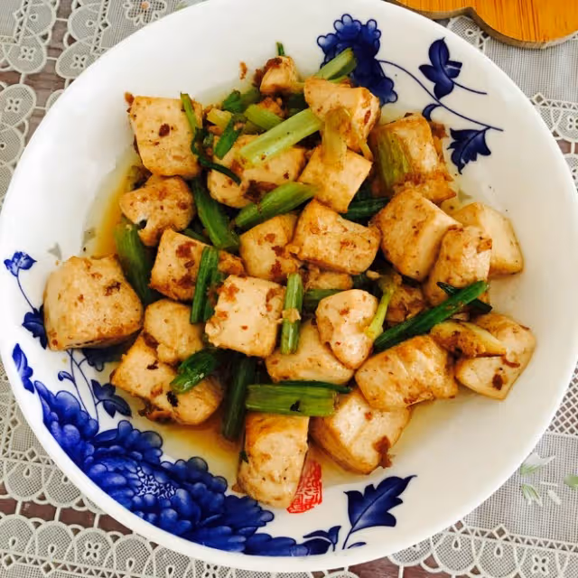 芹菜炒豆腐