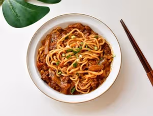 🍅西紅柿肉末🍆茄子燜面🍜含淚吃了兩大碗
