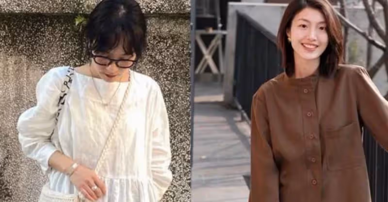 到了秋天才知道，會穿的女人都愛「闊腿褲+平頭鞋」，優雅又知性