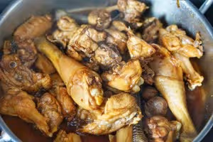 毛豆燒小公雞