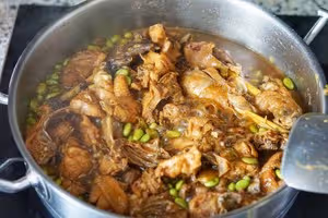 毛豆燒小公雞