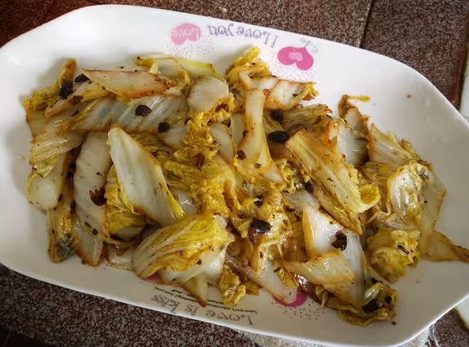 【快手菜】豆豉鯪魚炒大白菜