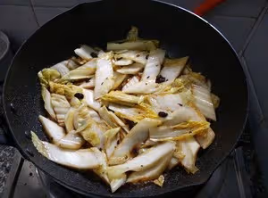 【快手菜】豆豉鯪魚炒大白菜