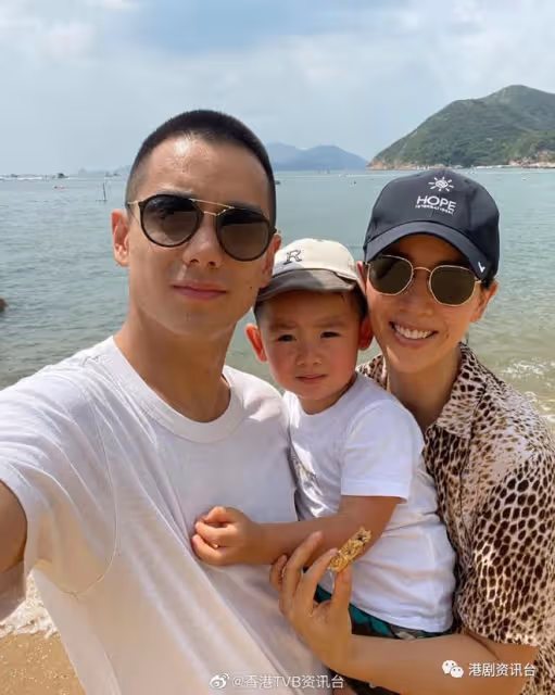 39歲前TVB花旦曬二仔浴照!網民贊好靚仔到似《超人特攻隊》積仔