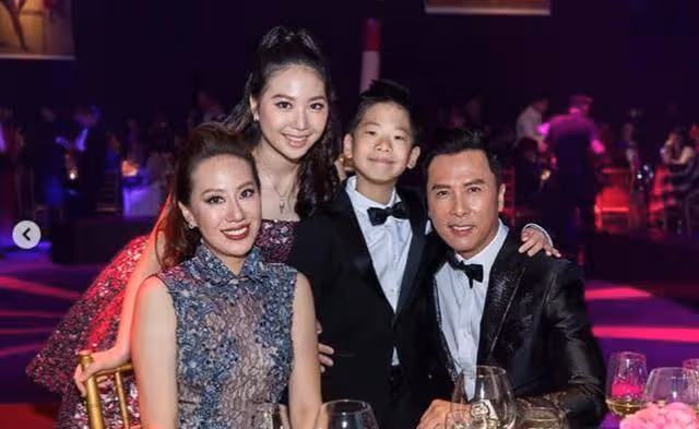 任達華女兒乘豪華遊艇出海,16歲將近1.8米,同框甄子丹女兒