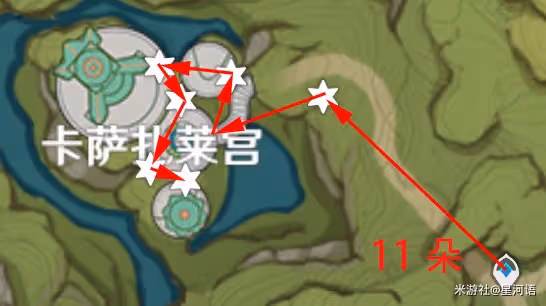 《原神》妮露突破材料帕蒂沙蘭採集路線