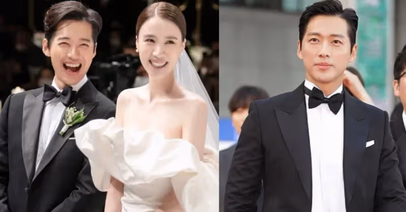 南宮珉娶妻全場笑到合不攏嘴, 婚禮8張超甜高清照公開！