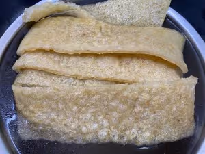大蒜炒皮肚(炒肉皮)