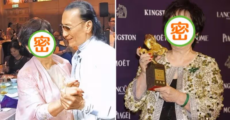 「謝賢首任前妻」罕見露面，74歲狀態優越富態華貴，美甲配紅唇時髦不輸年輕人