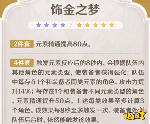 原神草神聖遺物推薦 納西妲聖遺物適合什麼
