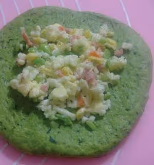 幸運菠菜麵包