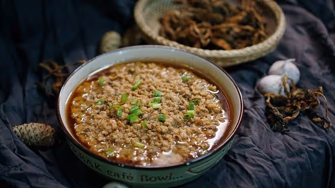 菜乾蒸肉餅（超詳細超簡單的老少皆宜下飯菜）