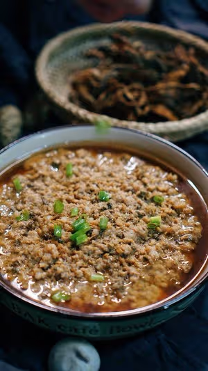 菜乾蒸肉餅（超詳細超簡單的老少皆宜下飯菜）