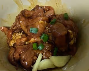 青椒炒肉片