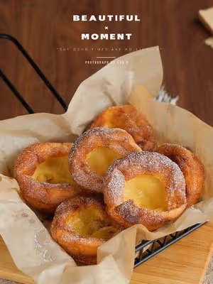 巨簡單‼️約克郡布丁🍩來嘗嘗國外的小油條吧