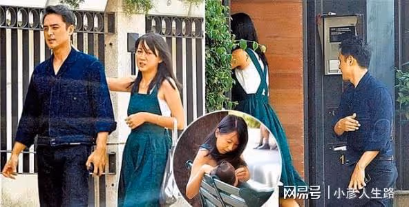 明道牽著兩歲兒子現身上海商場，孩子偏瘦，身上衣服像大了兩個碼