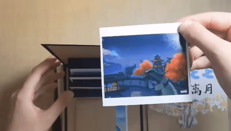 「原神手帳書」引百萬玩家圍觀,提瓦特風景照暗藏機關,美哭了!