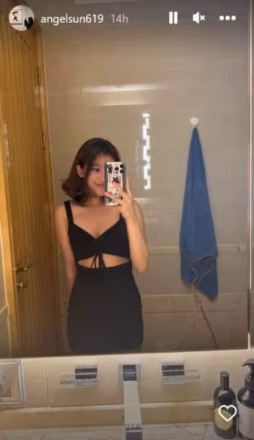 穿低胸裝露事業線　賈靜雯大女兒曬辣照引關注
