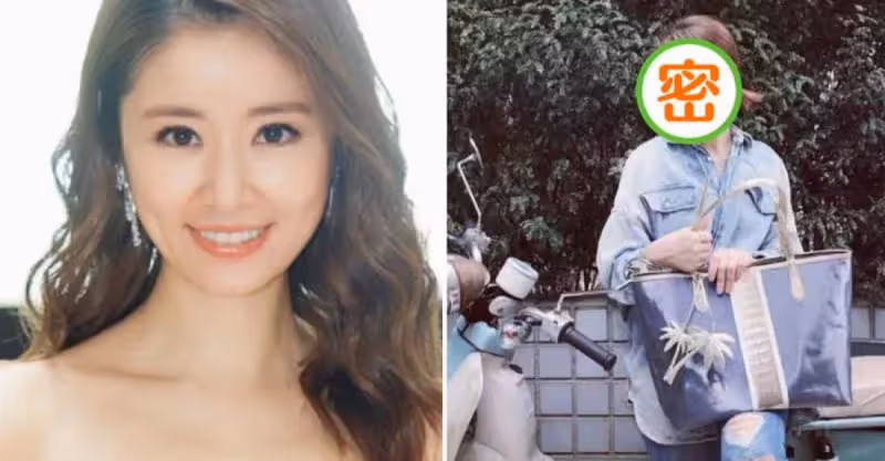 林心如曬美照，老公霍建華視覺下襯衫破洞褲，配馬尾辮美得認不出