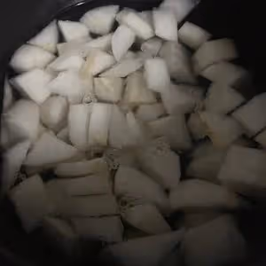 妙不可言的味道——百香果雪梨冰糖水～