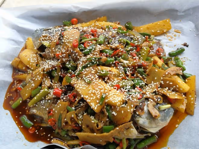 烤鯽魚(烤箱版)