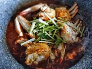 韓國辣醬炒蟹