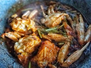 韓國辣醬炒蟹