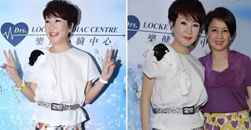 謝霆鋒媽真愛美！70歲年齡穿成40歲，同框小9歲賭王四太狀態完勝