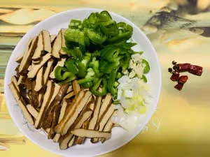 下飯的尖椒炒豆乾