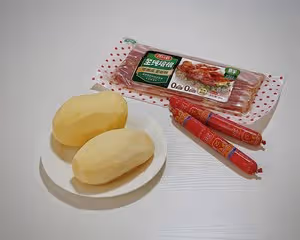 💯好吃的燒烤味培根土豆