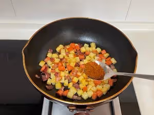 💯好吃的燒烤味培根土豆