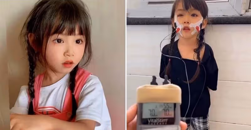 7歲「無聲天使」藍妮妮：逆天「顏值」美到傾國傾城，生活卻無法自理，美貌背後的心酸令人心疼