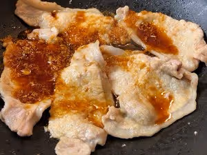 日式豬肉生薑燒/豚肉の生薑焼き