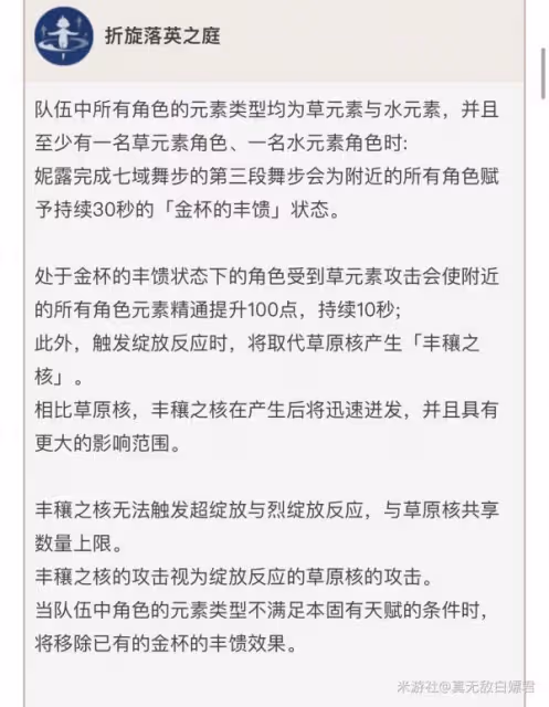 《原神》妮露強度如何