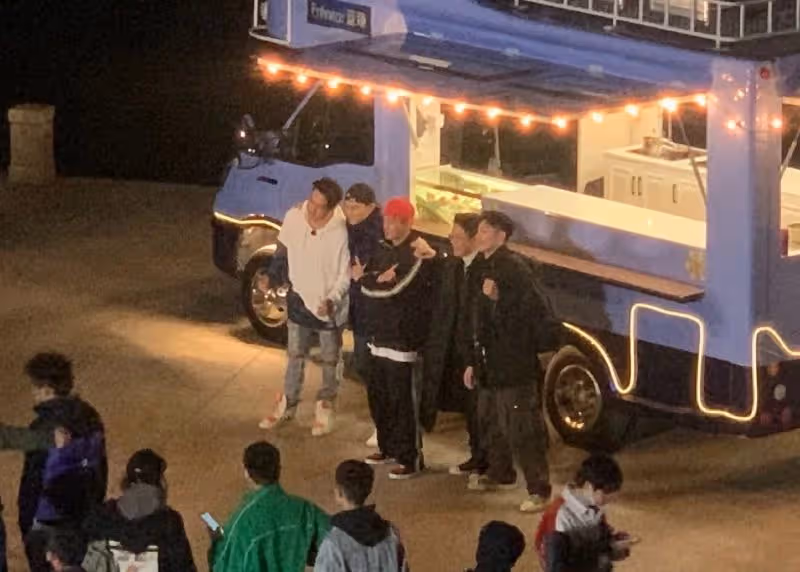 《大灣仔的夜》第二季 : 大排檔變港式餐車, 吳卓羲 周柏豪現身錄製