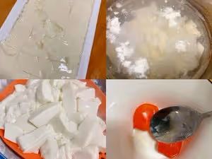鹹蛋黃蝦仁燴豆腐