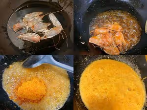 鹹蛋黃蝦仁燴豆腐