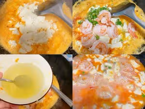 鹹蛋黃蝦仁燴豆腐