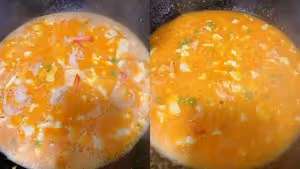 鹹蛋黃蝦仁燴豆腐