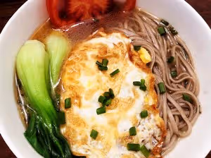 超鮮的清湯掛麵/蕎麥麵 低脂健康 做法簡單