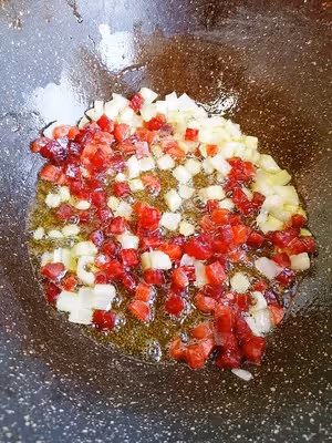 五彩蒸飯（適合寶寶吃的咸飯）