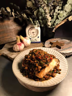 舌尖上的湖南菜--香辣刨鹽魚