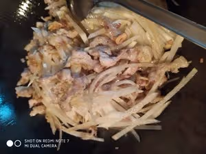 家常蘿蔔絲炒肉