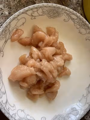 早餐香菇雞肉粥