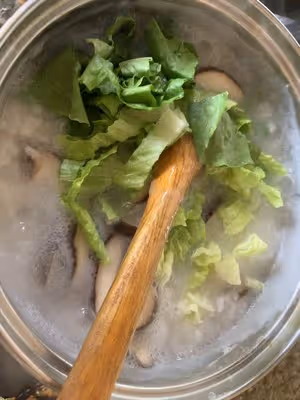 早餐香菇雞肉粥