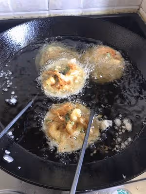 炸蝦餅