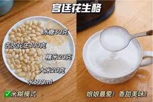 破壁機營養食譜【12款好喝 的豆漿米糊】