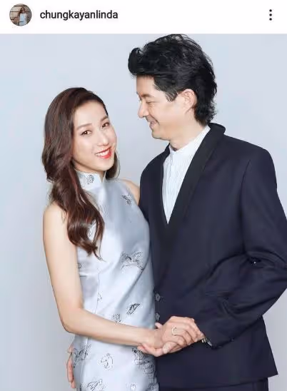 鍾嘉欣結婚像做慈善,洋老公五官平庸還顯老,早早放棄事業太可惜
